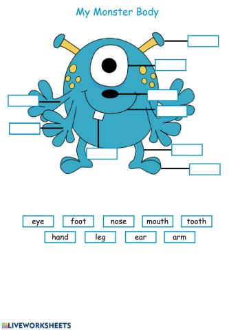 Monster Body Lesson