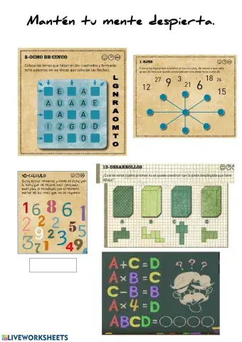 Acertijos matemáticos