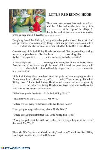 Little Red Riding Hood