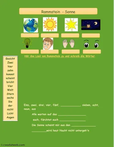 Rammstein  Sonne