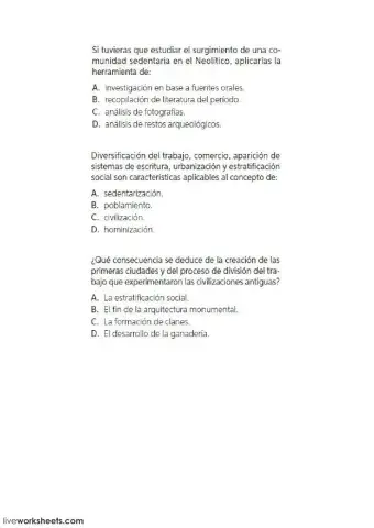 Las primeras civilizaciones