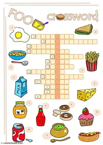 Food crossword