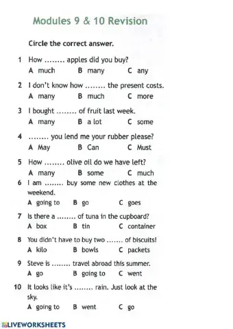 Spotlight-6 test end wb 9-10 module