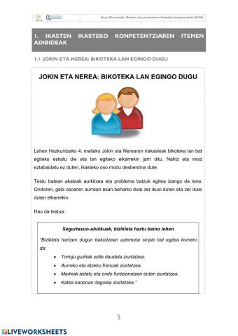 4.maila:IKASTEN IKASI