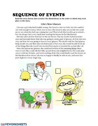 Reading Comprehension- Fiction