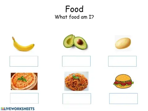Food multiple choice