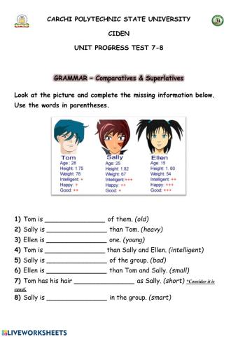 Comparatives & Passive Voice