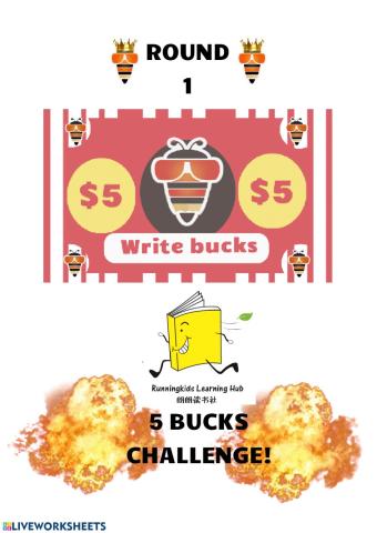 P1 5 bucks challenge