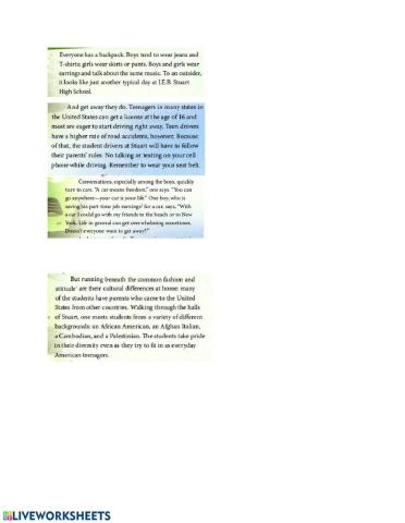 Advanced text about travel