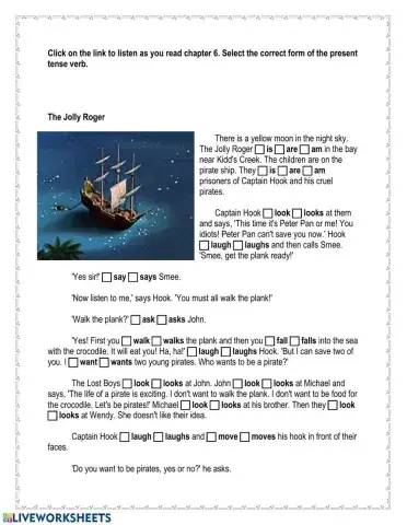 Peter Pan Chapter 6