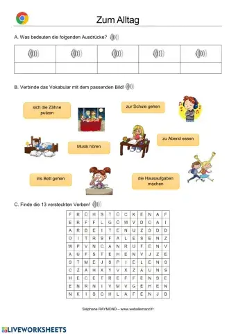 Zum Alltag