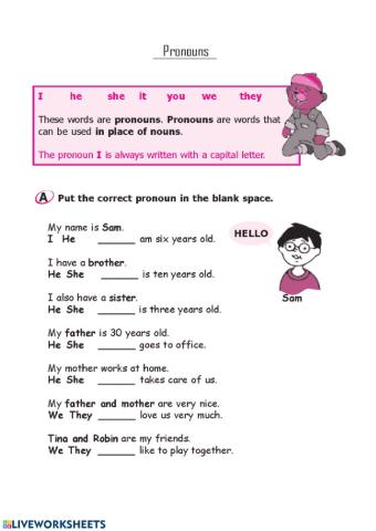 Pronouns