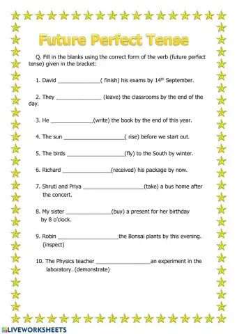 Future Perfect Tense