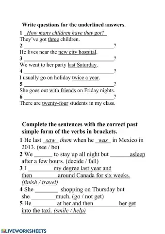 Speakout Pre Intermediate unit 1 test
