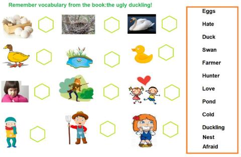 The Ugly Duckling- Vocabulary