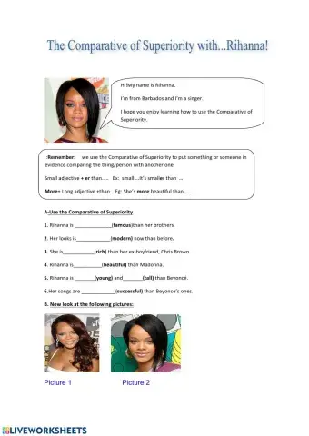 Comparative adjectives