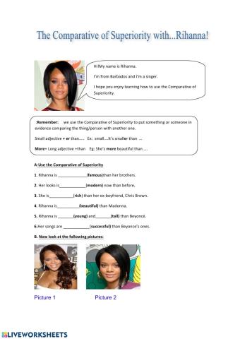 Comparative adjectives