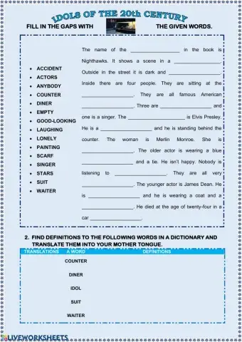 Idols of teh 20th century