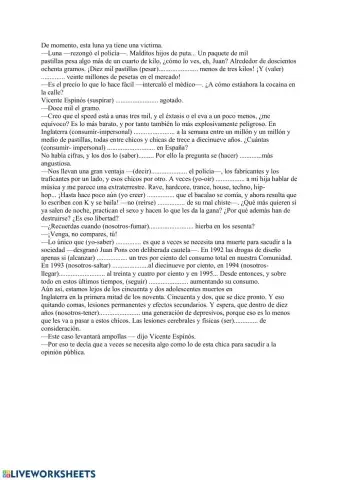 Campos de fresas-conjugación