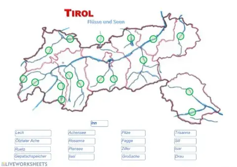 TIROL Seen und Gewässer - Lernen