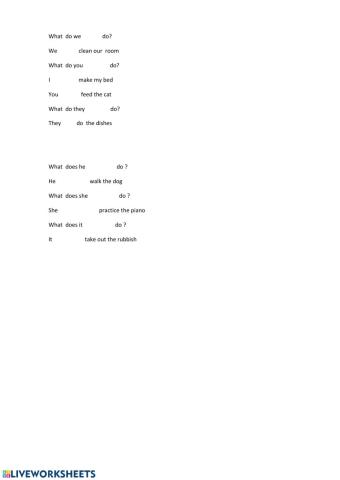 Have to do-has to do