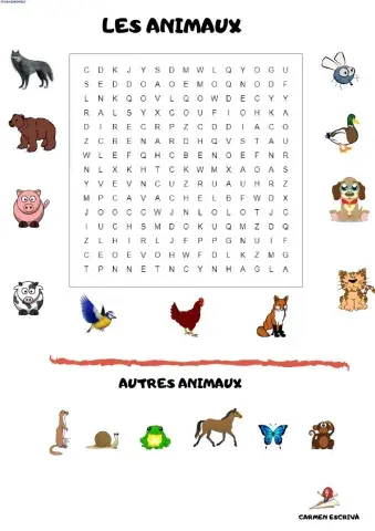 Les animaux