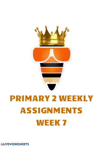 P 2 online revision (Week 7 )