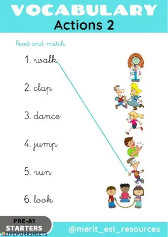 Actions - Read and match