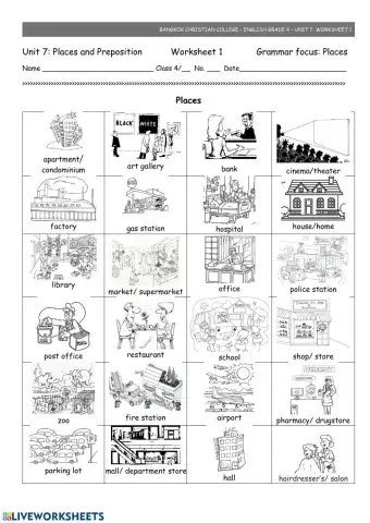 places unit 7 ws 1