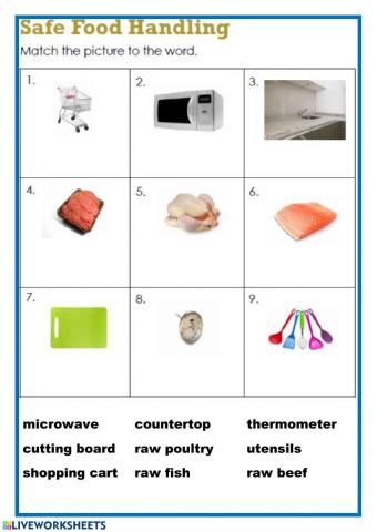 Safe food handling