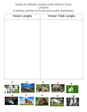 Latihan tema 3 subtema 2