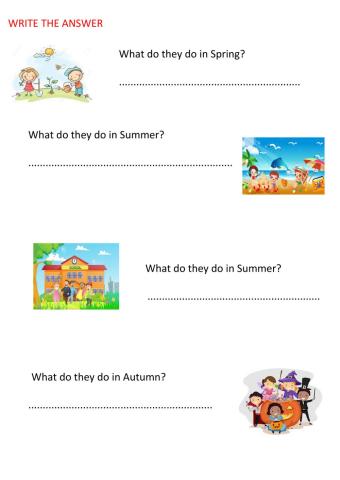 What do you do in...?