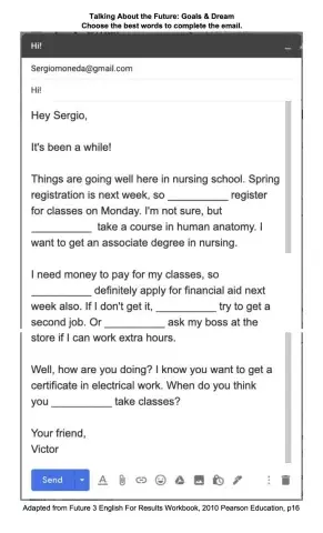 Talking About the Future: will, won't, might