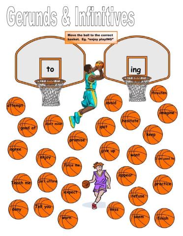 Dunk the Gerund-Infinitive