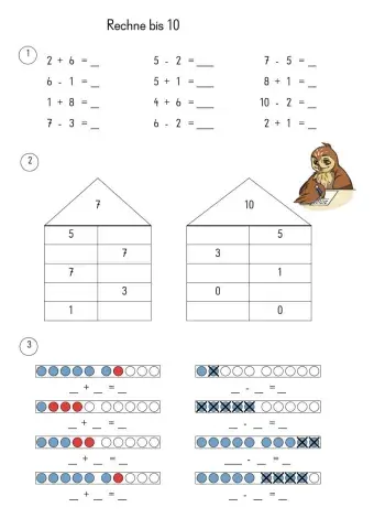 Zahlenraum 10 - Plus und Minus