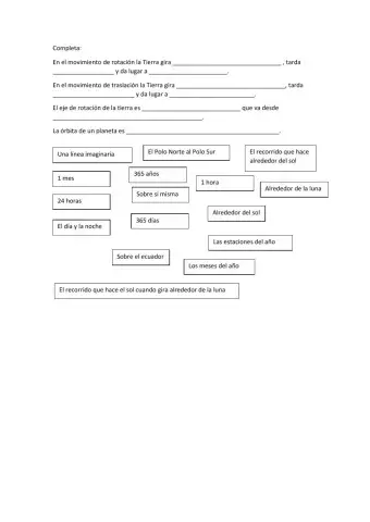 Movimiento de rotación y traslación