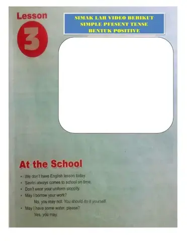 Simple present tense 4