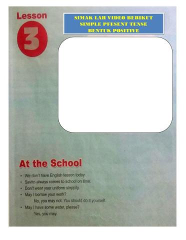 Simple present tense 4