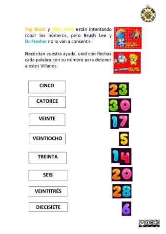 Números 1-30 SuperZings