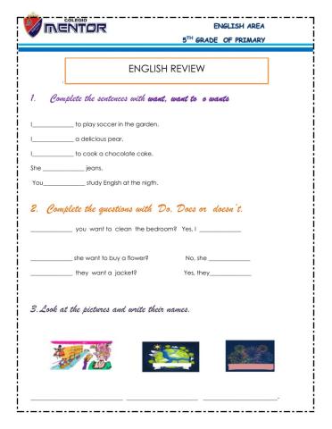 English review 1