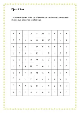 Ejercicios de lengua castellana