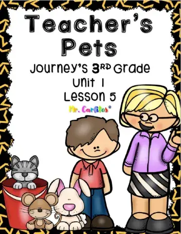 Teacher's Pet Vocabulary