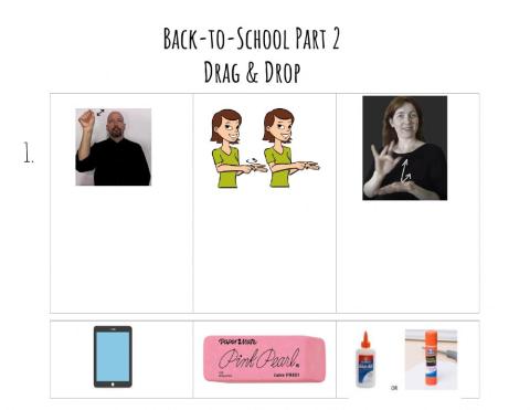 Back-to-School in ASL REC & EXP (Part 2)