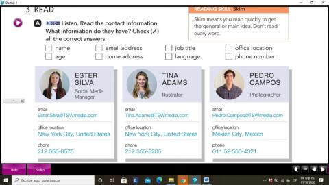 Personal information