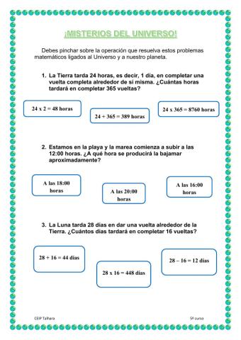 Misterios del universo