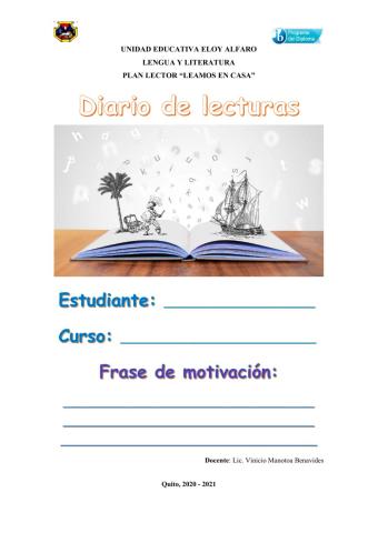 Carátula - Diario de lecturas C