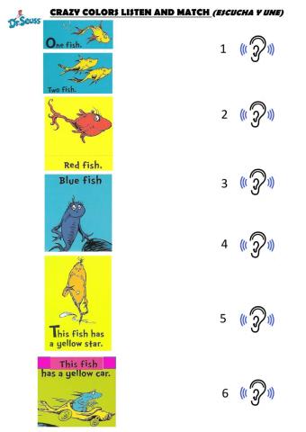 Crazy Colors Dr Seuss