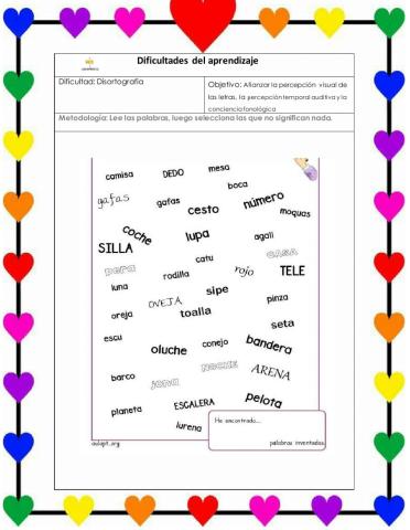 Disortografía