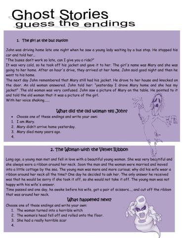 Ghost stories