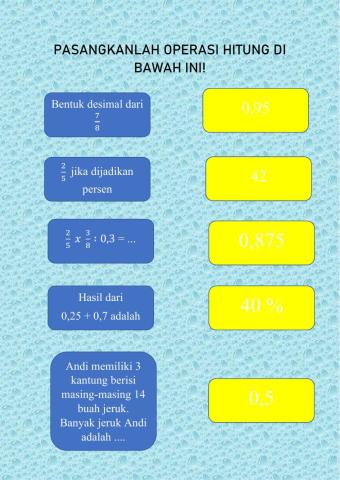 Latihan Matematika